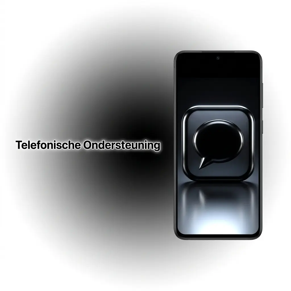 Klant belt met telefonische ondersteuning van Booms.bet