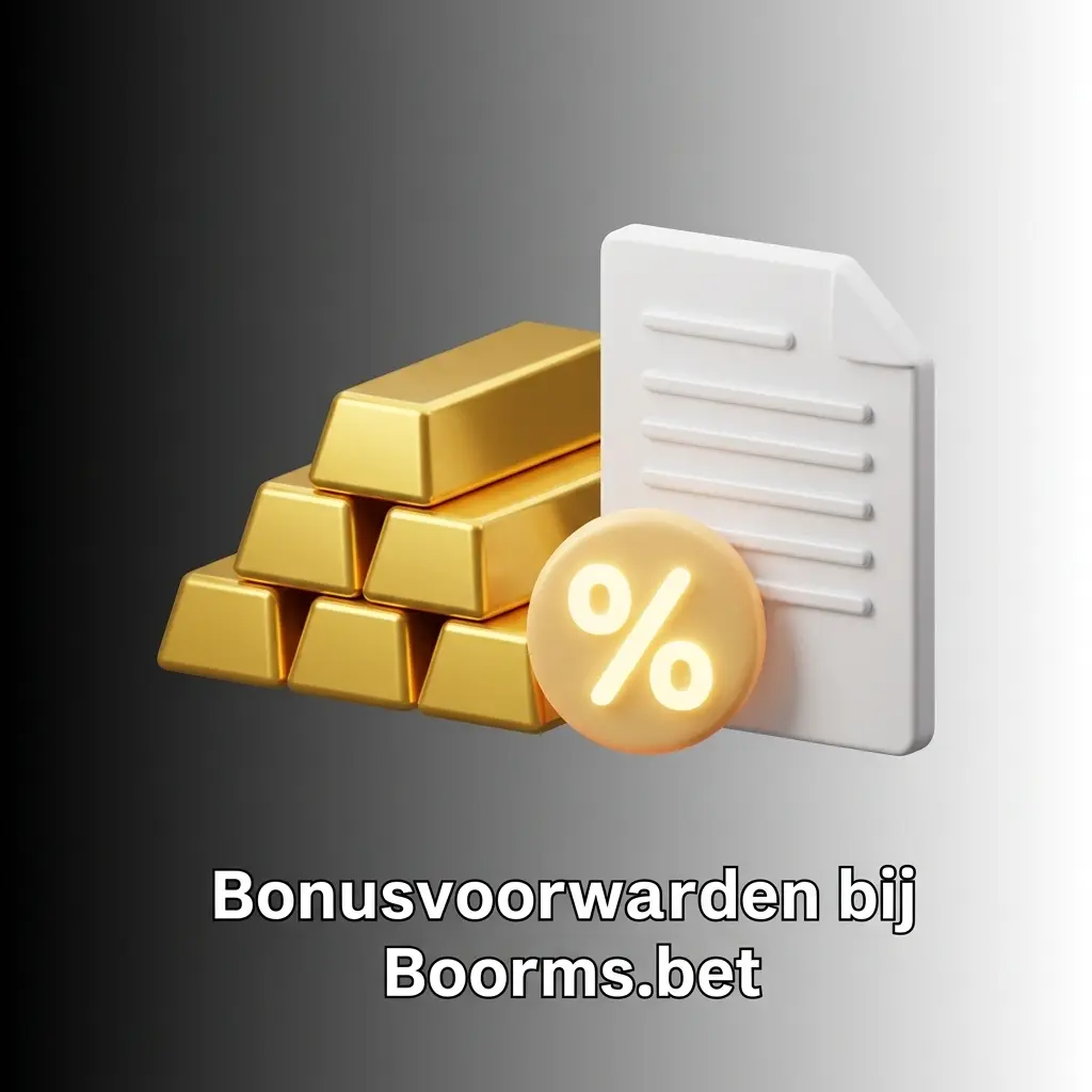 Bonusvoorwaarden bij Booms.bet