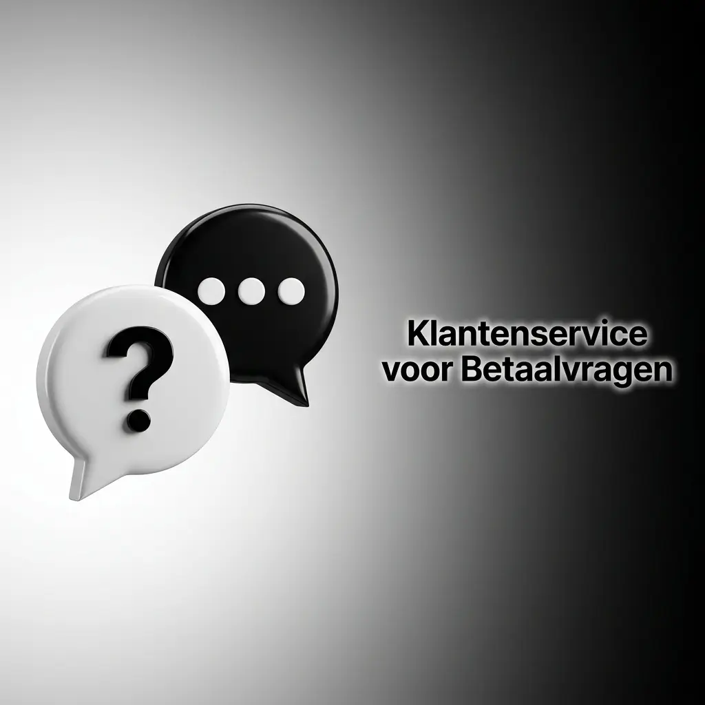 Klantenservice medewerker helpt bij betaalvragen
