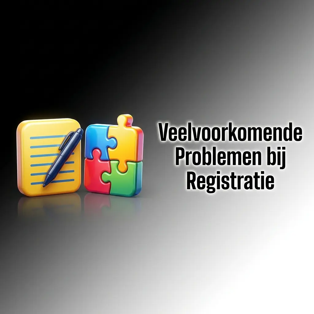 Veelvoorkomende problemen bij registratie