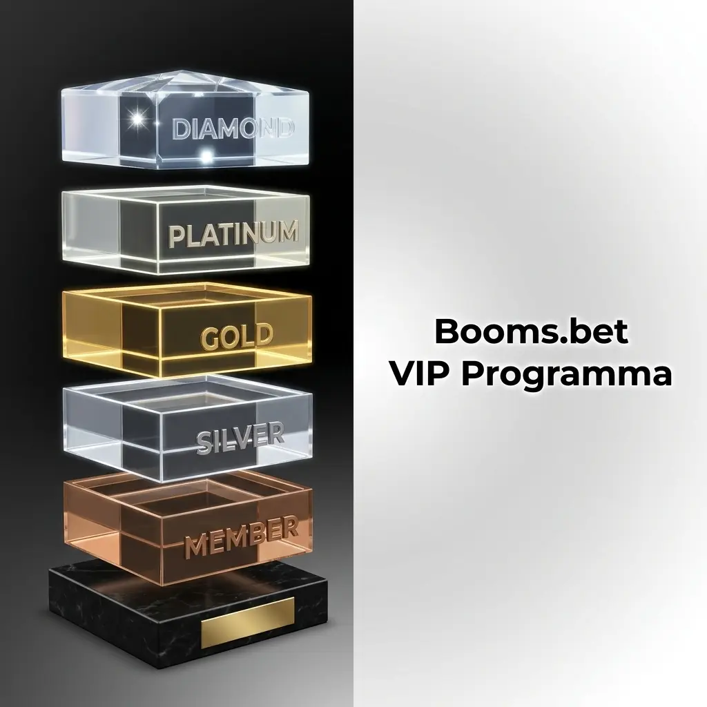 Booms.bet VIP programma niveaus overzicht