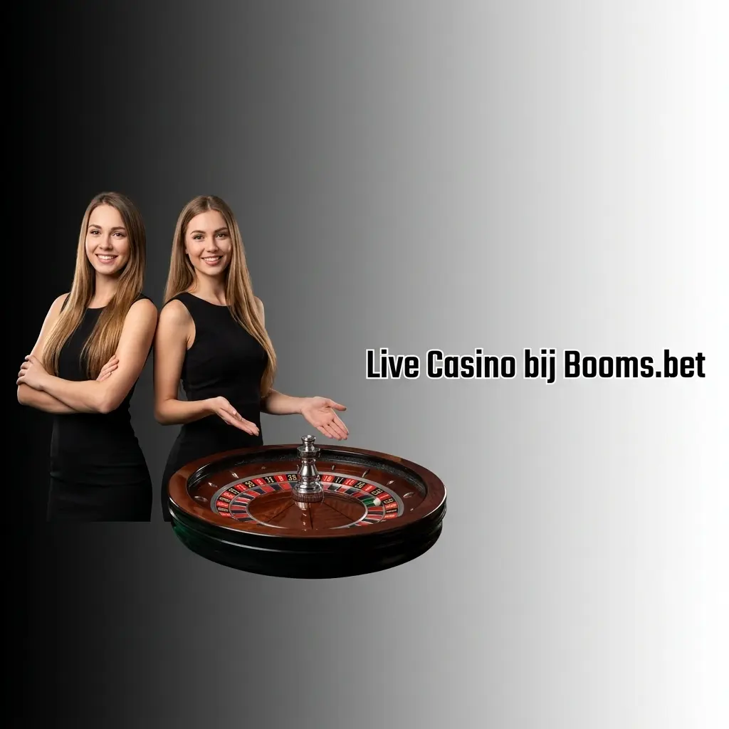 Live Casino tafel bij Booms.bet