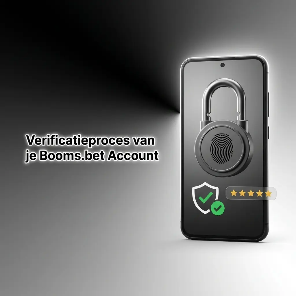 Document- en gezichtsverificatie voor een Booms.bet account